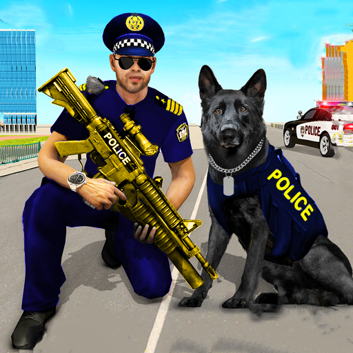 Police car Policeman Police game UI simulator Render police transport