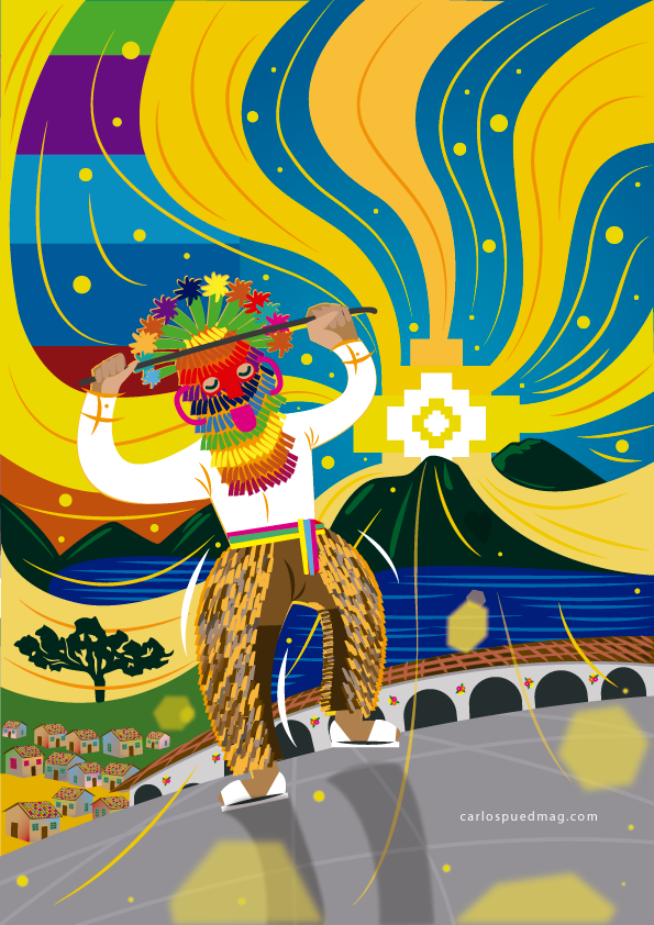 diseño gráfico vector Graphic Designer adobe illustrator ilustración digital Ecuador Otavalo Personajes Animados