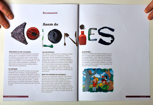 lettering children magazine