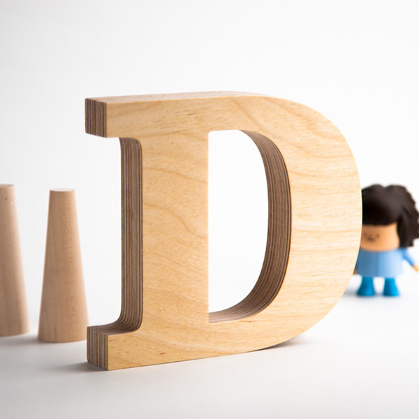 Wooden Letters on Behance