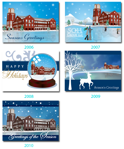 holiday cards  greeting card foil stamping