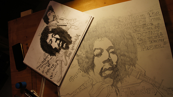 " Jimi Hendrix 2012 "