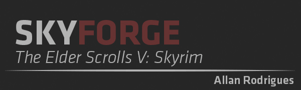 Skyrim Skyforge forge minimalist