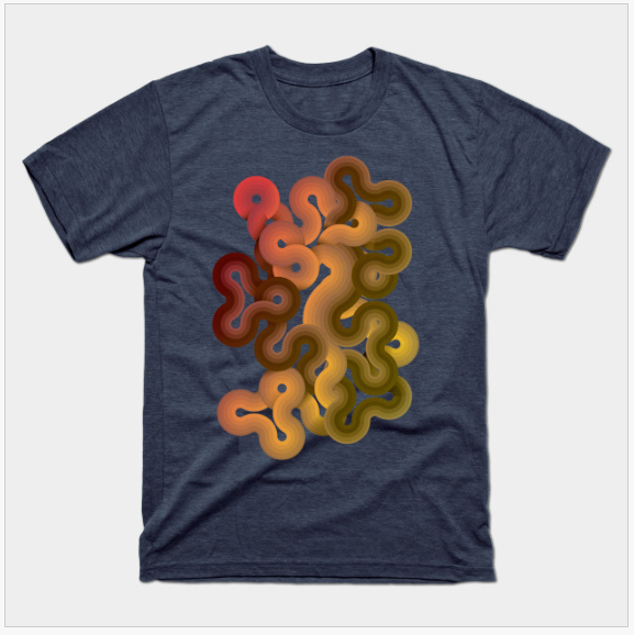 shirt design science clothes apparel sell store geometry pattern