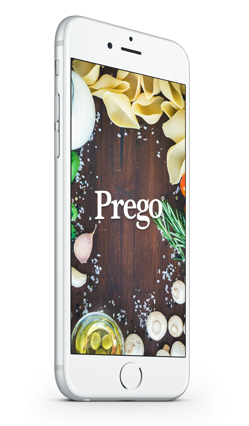 uxui Food  app kicten Prego italian mobile Webdesign