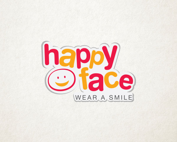 logo Collateral children's clothing happy face