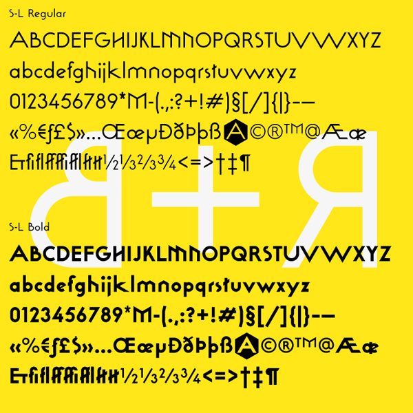 volcanotype sans serif grotesk Opentype font Typeface Futura Benoît Bodhuin geometric bold regular