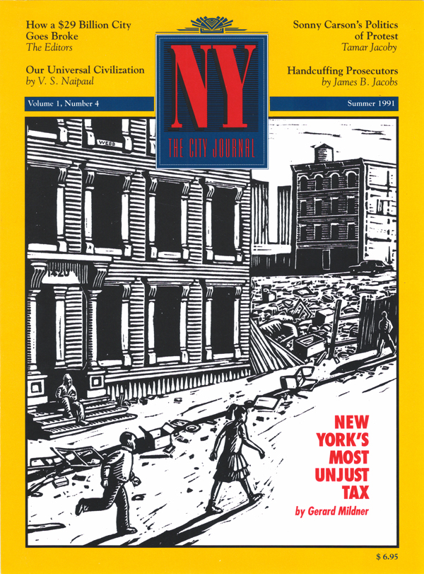 NY The City Journal front cover