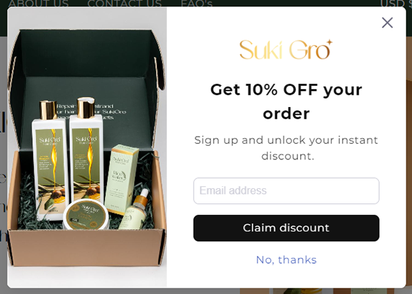 Shopify website design | Hair care Shopify Store