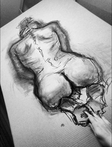 Moscow Russia nude nudes pencil