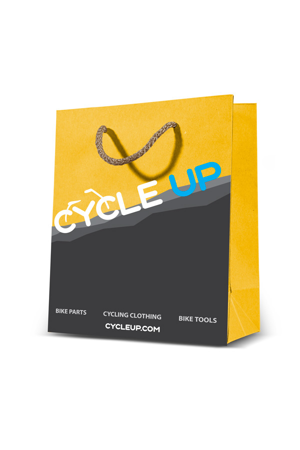 Adobe Portfolio Bicycle package poster shop bag Web