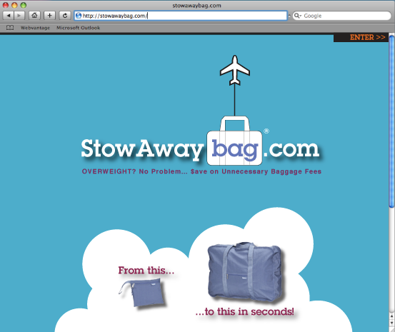 StowAwayBag.com budget travel Freelance non-profit  charity