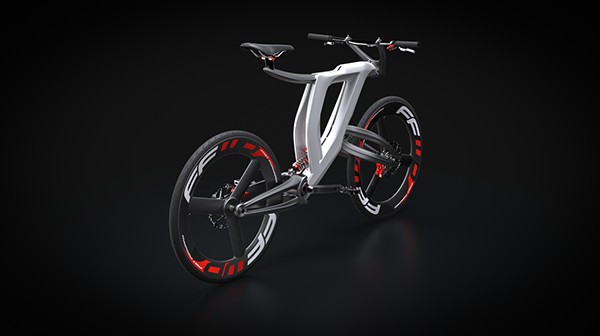 Furia - Hub Center Steering Concept Bicycle