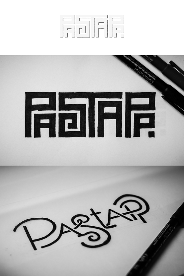 lettering typo letters Logotype logo type hand drawn decorative mark brush pencil pen