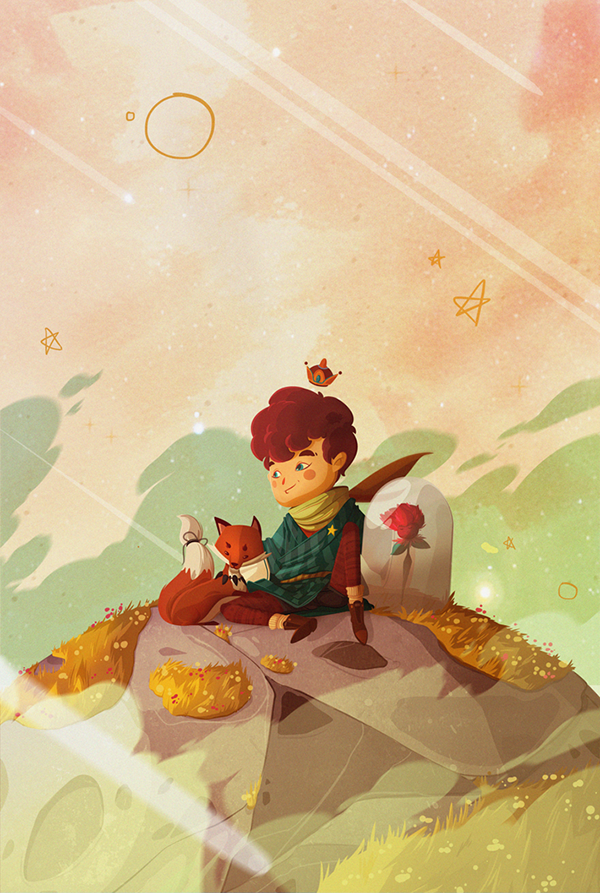 graphic design book illustration ideas le petit prince