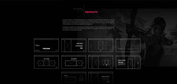 Tomb Raider Web Experience Concept