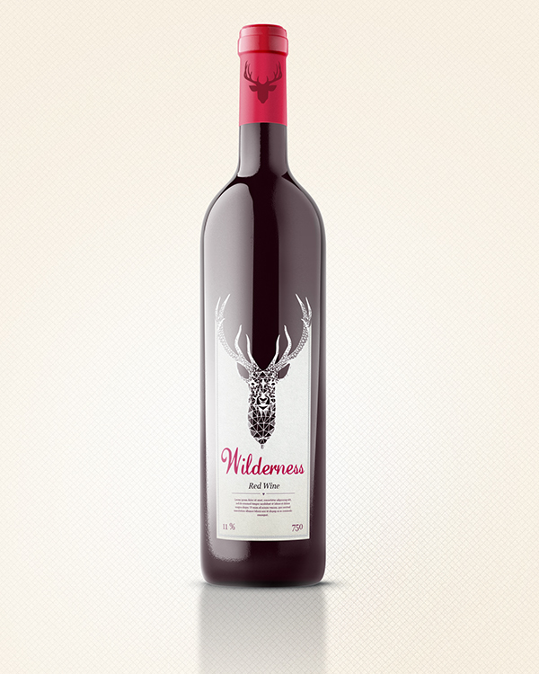wine Lable red animal colour drink alcohol