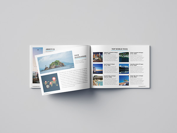 Travel Brochure Design 2020