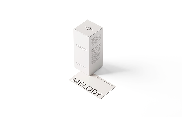 MELODY. Brand identity. Packaging