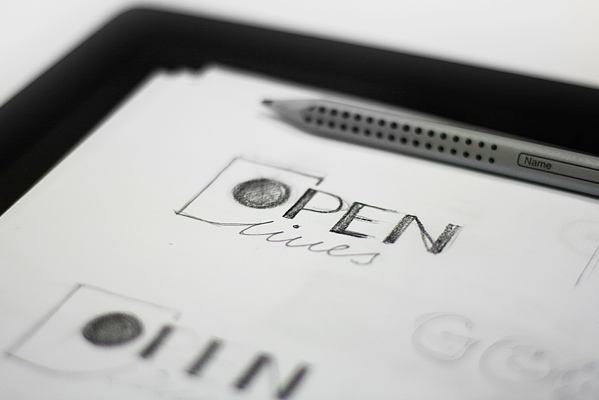open idea Interior Designs logo architecture design handmade fresh