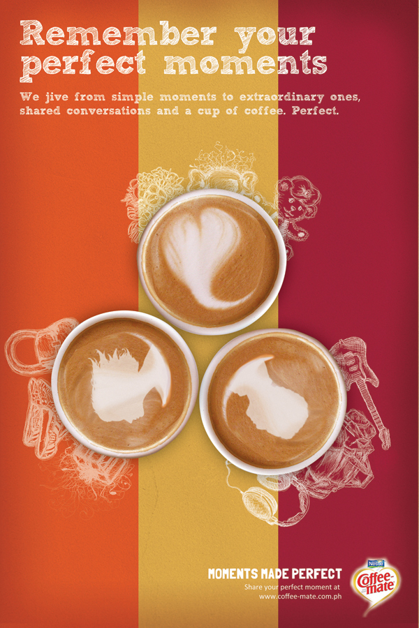 nestle Coffee-Mate ad campaign