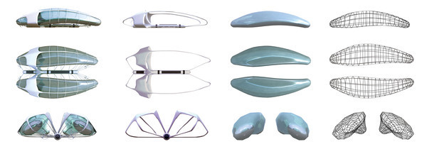 aerostat zeppelin UFO concept design