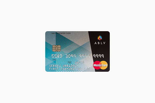 ABLV payment cards design