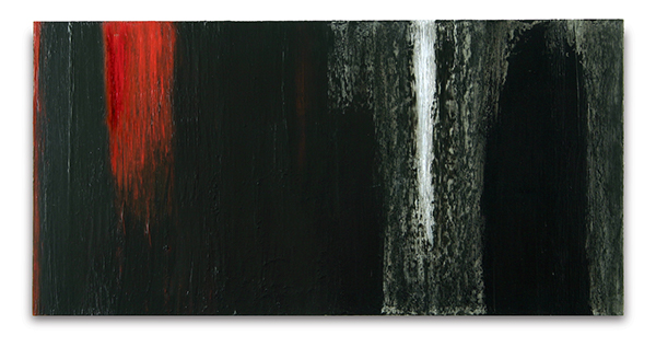 abstract painting Colorfield painting gestural Abstract Expressionism black painting red painting