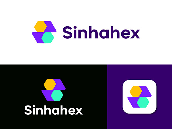 Hexagon logo | S letter logo | Modern logo