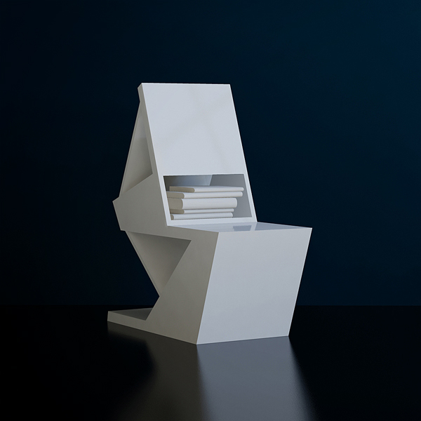 paper boat chair geometrix