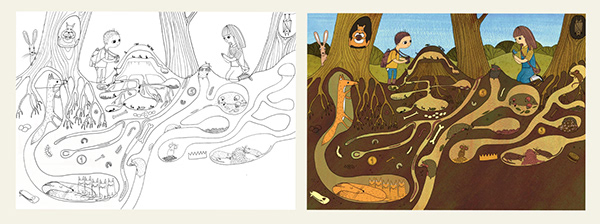 Children's picture book non-fiction about nature