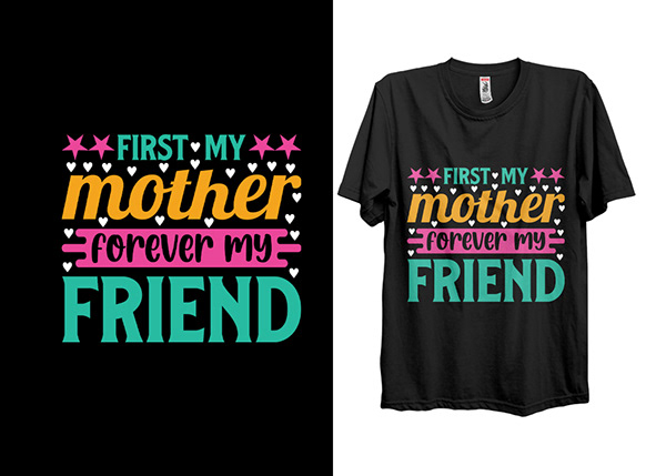 Mother Day Best T-shirt Design