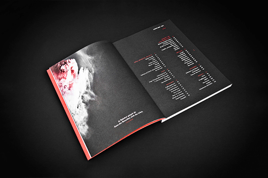 opera season's brochure Oper Graz corporate publishing
