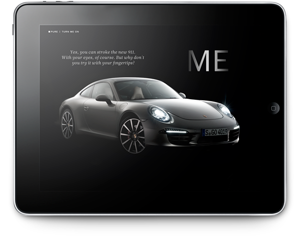iPad App ipad-app app Porsche 911 christophorus interactive editorial parallax acceleration magazine iPad-Magazine