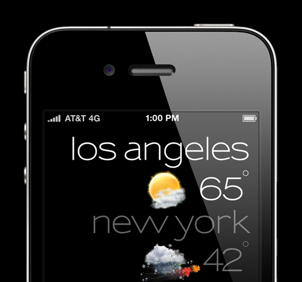 iphone apple iphone4 Iphone 4 Interface apatel314 re-design