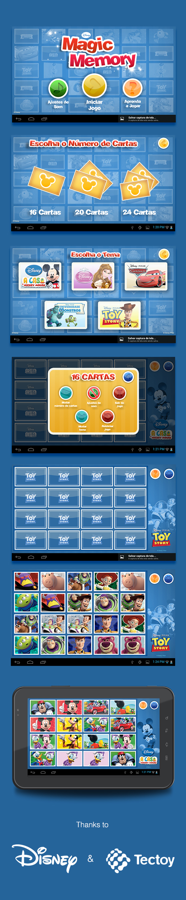 disney UI ux tectoy tablet android