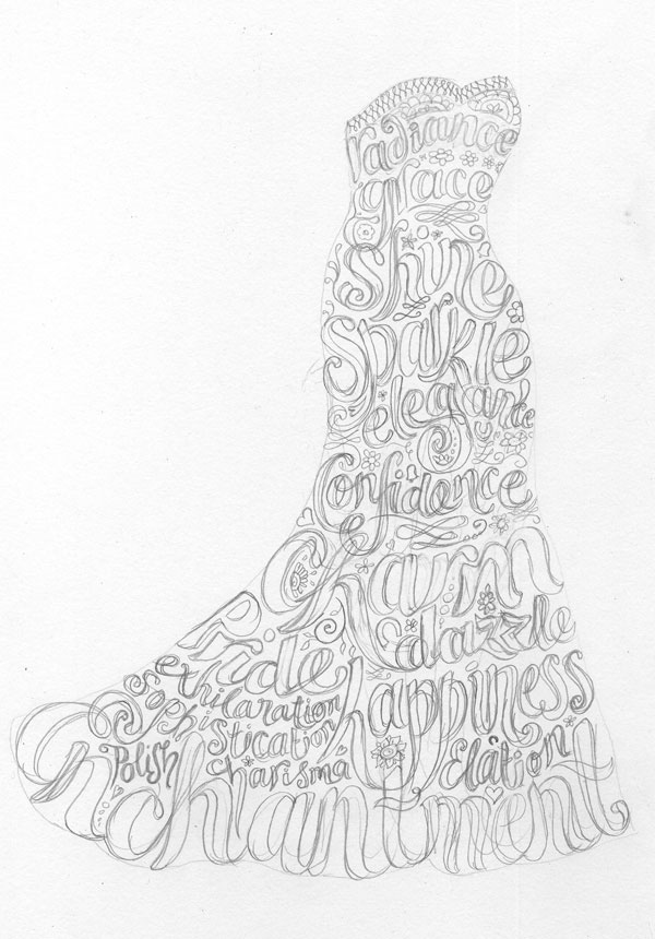 bride dress words text  fashion