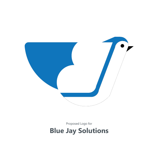 logo bluejay bird logo BlueBird Figma Illustrator vector Brand Design