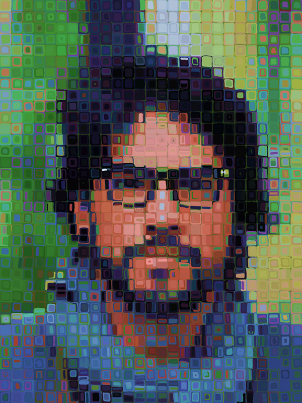 Pixel art portraits peinture numérique tablette graphique dessin peinture ilich ilich ibarra
