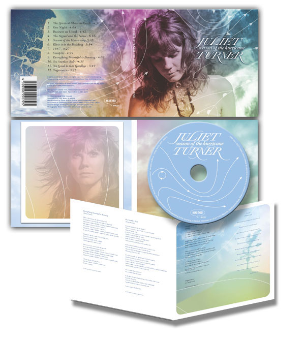 Juliet Turner cd CD packaging album cover sleeve design record cover Logo Design Logotype Music Packaging Entertainment Rock Art music industry