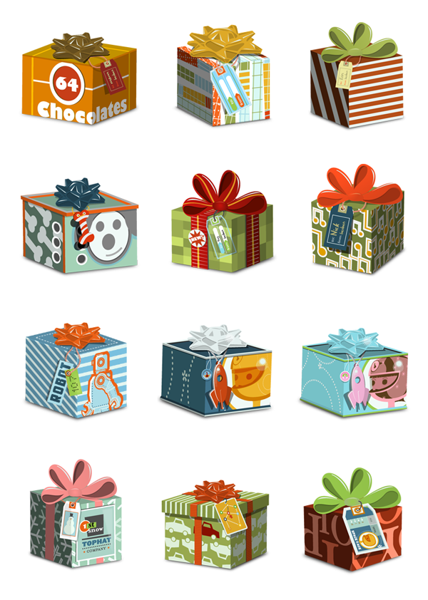 Adobe Portfolio gift box