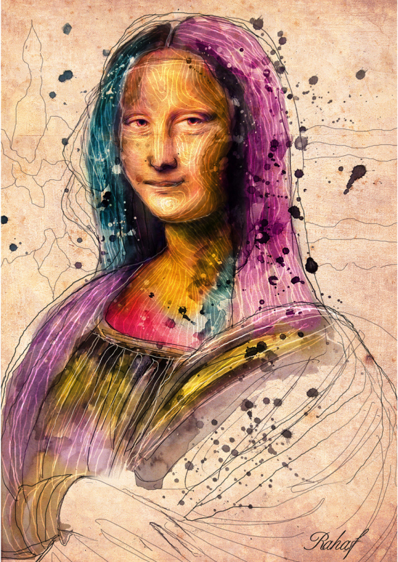 Gioconda Project art  art exhibition artist Blog Creativity Initiative leonardo da vinci Mona Lisa la gioconda Project twitter experiment creative