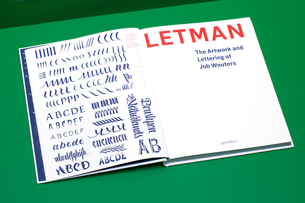lettering Letman gestalten Job Wouters