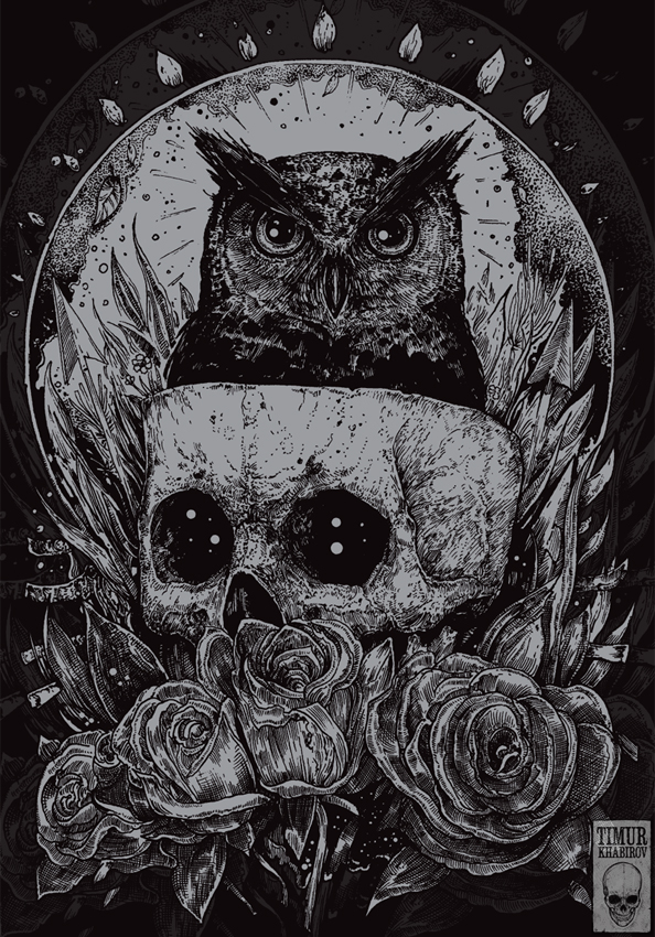 art Drawing  tshirtdesign Tshirtart cdcoverart albumcoverart ILLUSTRATION  skulls timurkhabirov   timurkhabirovart