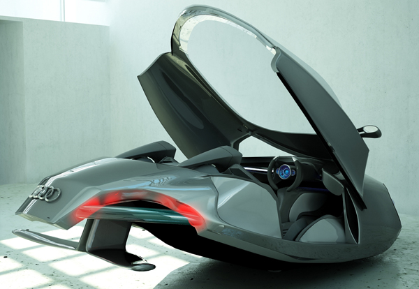 concept car auto design winner car 3D Audi