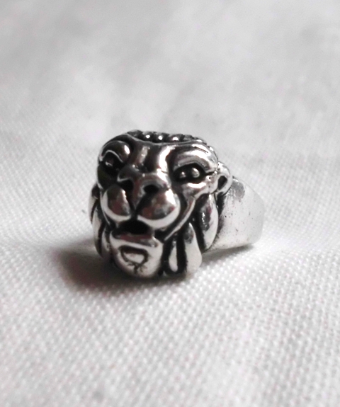 Lion Ring lion cast silver cast sterling silver hungry creek Jewellery silver carved wax ring
