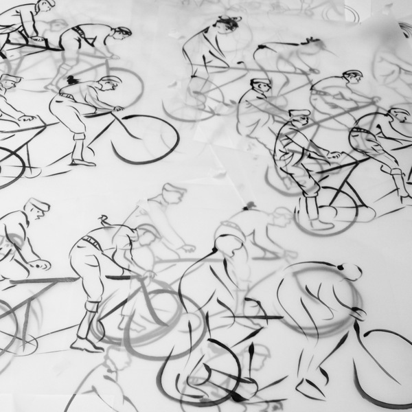 bike to work tandem sketches commuter challenge