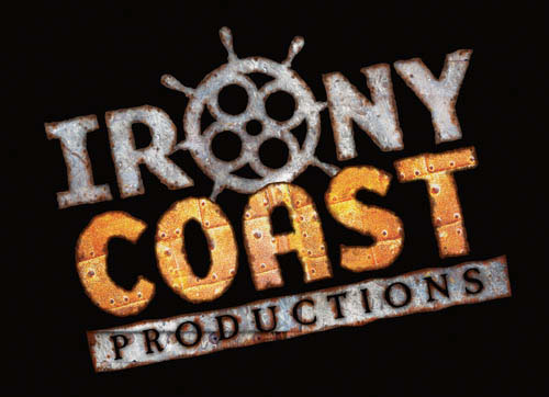 logo media production company steam punk nautical ship grunge corroded