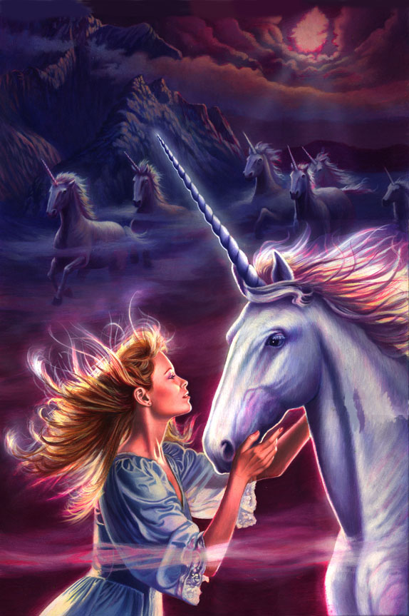 Adobe Portfolio john carter  edgar rice Burroughs Tolkien galadriel science fiction fantasy art unicorns grim reaper Airbrush Art book covers fantastic realism