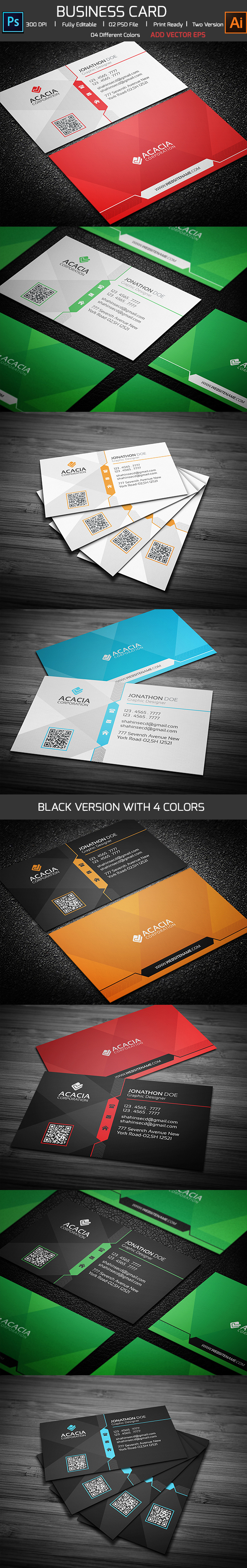corporate card personal card business card